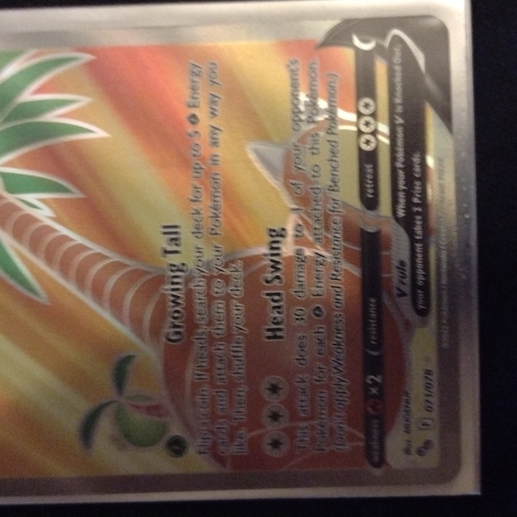 POKEMON 2022 Alolan Exeggutor V holographic full art card. - Picture 3 of 4